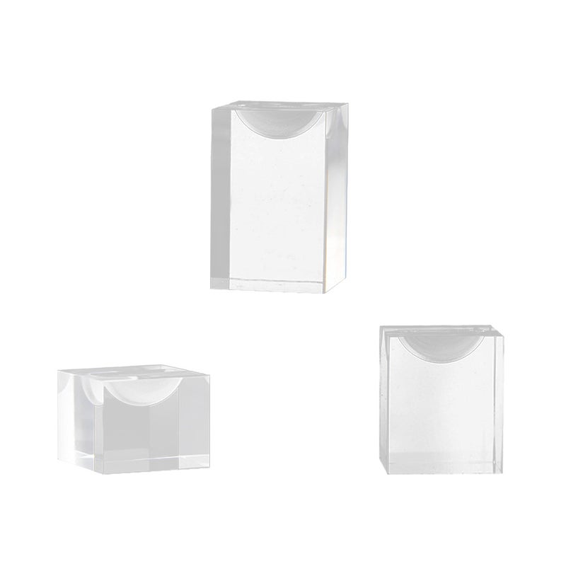 3pcs Stands Clear Holder Jewelries Display Rack Organizer for Shop - Image 4