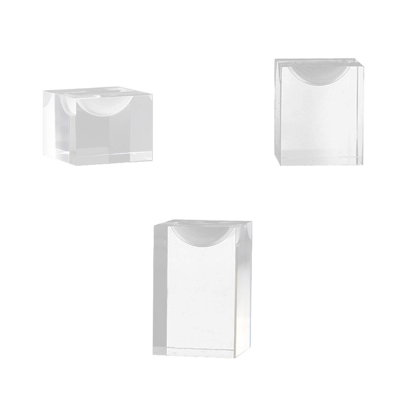 3pcs Stands Clear Holder Jewelries Display Rack Organizer for Shop - Image 2
