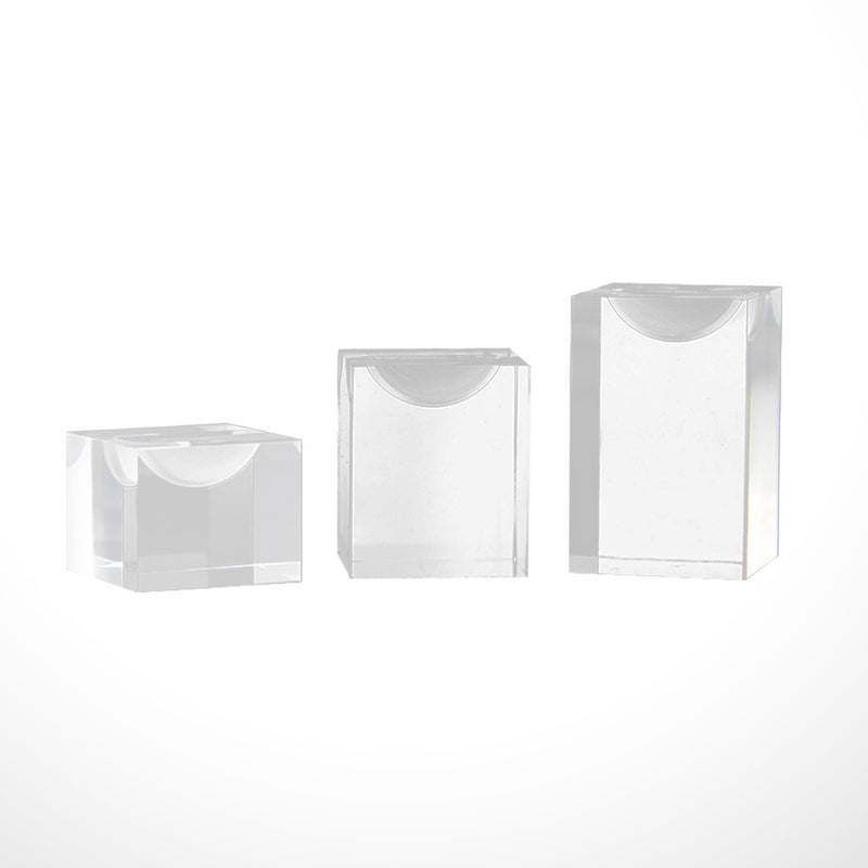 3pcs Stands Clear Holder Jewelries Display Rack Organizer for Shop - Image 1