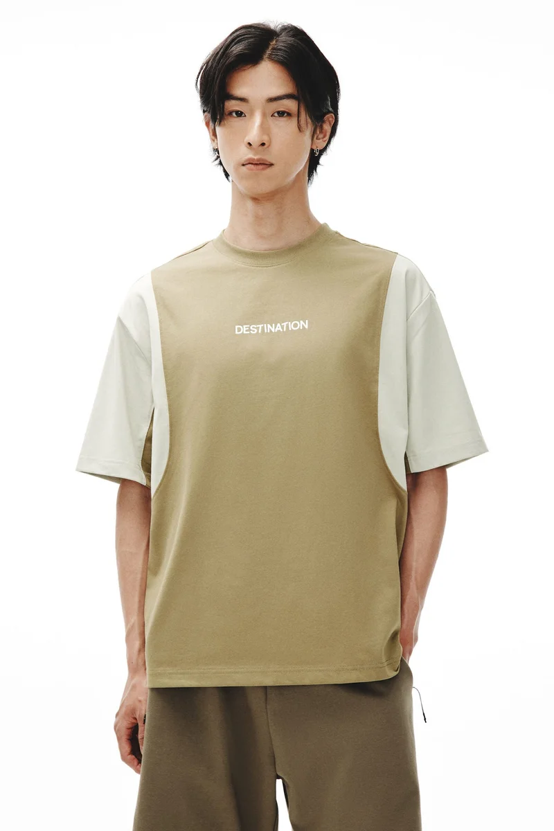 H&M Loose Fit Printed T-shirt