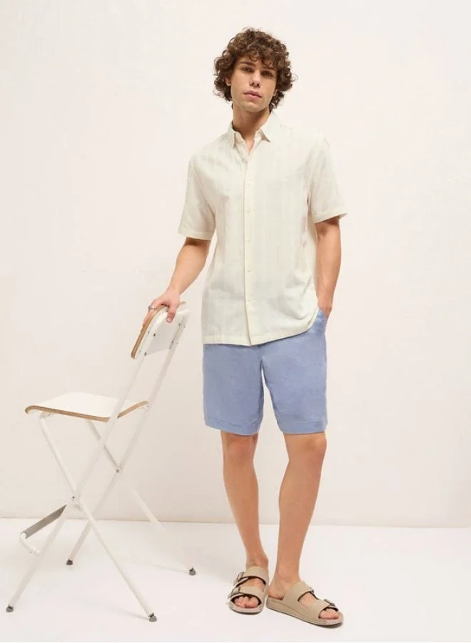 THE BEAR HOUSE  Men's Shirt for Casual and Formal Wear | Classic Button-Down Style for Office, Daily Use, Travel, Events & All-Season Outfits | Versatile & Stylish Wardrobe Essential for Every Occasion for Men | Best Price UAE