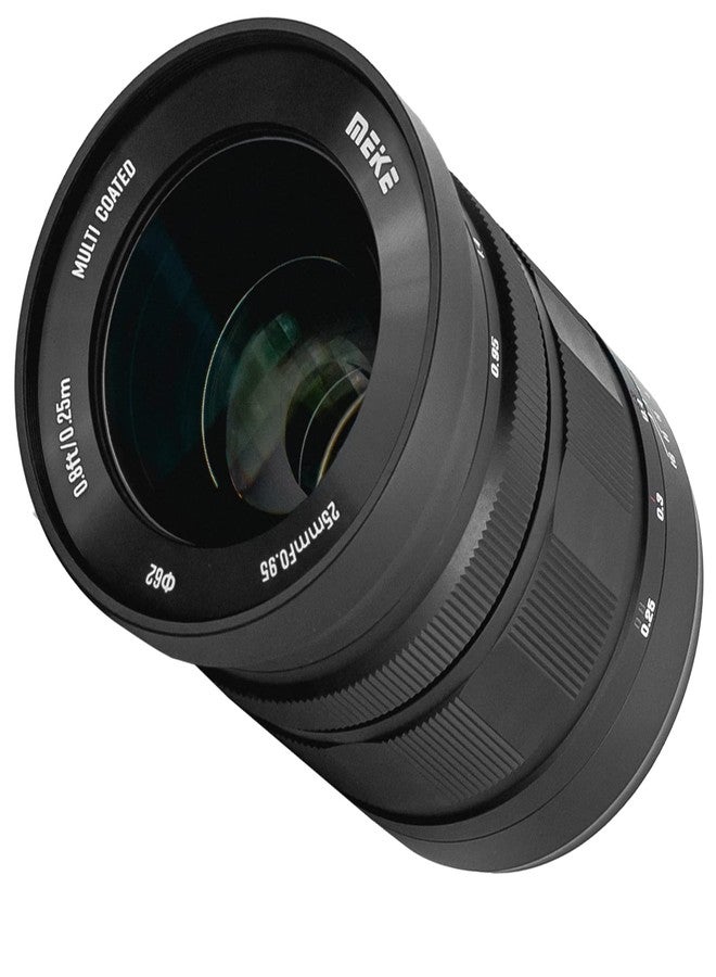 مايكي عدسة Meike 25mm f0.95 لكاميرات EF-M - Image 2