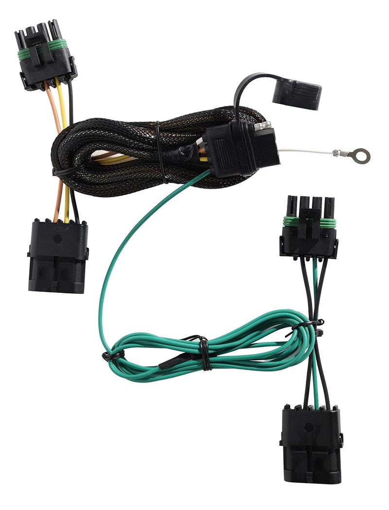 Oyviny Custom 4 Pin Trailer Wiring Harness for 19911997 Jeep Wrangler1997 TJ19911995 YJ