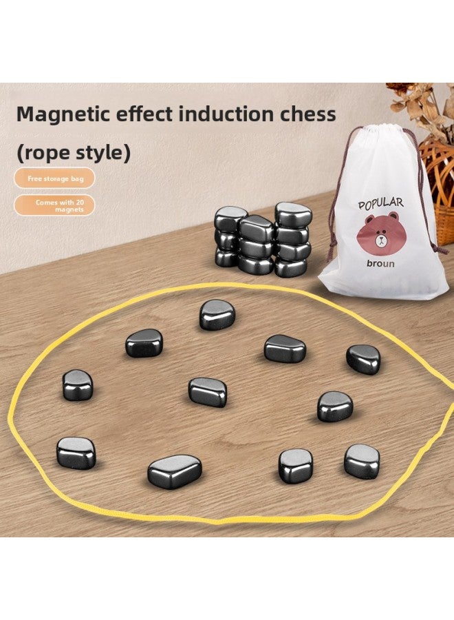 تفاعل الوالدين والطفل، القوة المغناطيسية في حرب الشطرنج، ألعاب المغناطيس، تدريب الأطفال، التفكير المكاني، التركيز، ألعاب الشطرنج