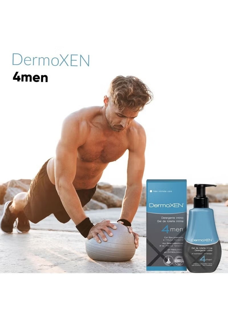 Dermoxen - 4 Men Intimate Cleanser for Protection and Freshness - Intimate Wash Clear sensitive area 125ml - Image 3