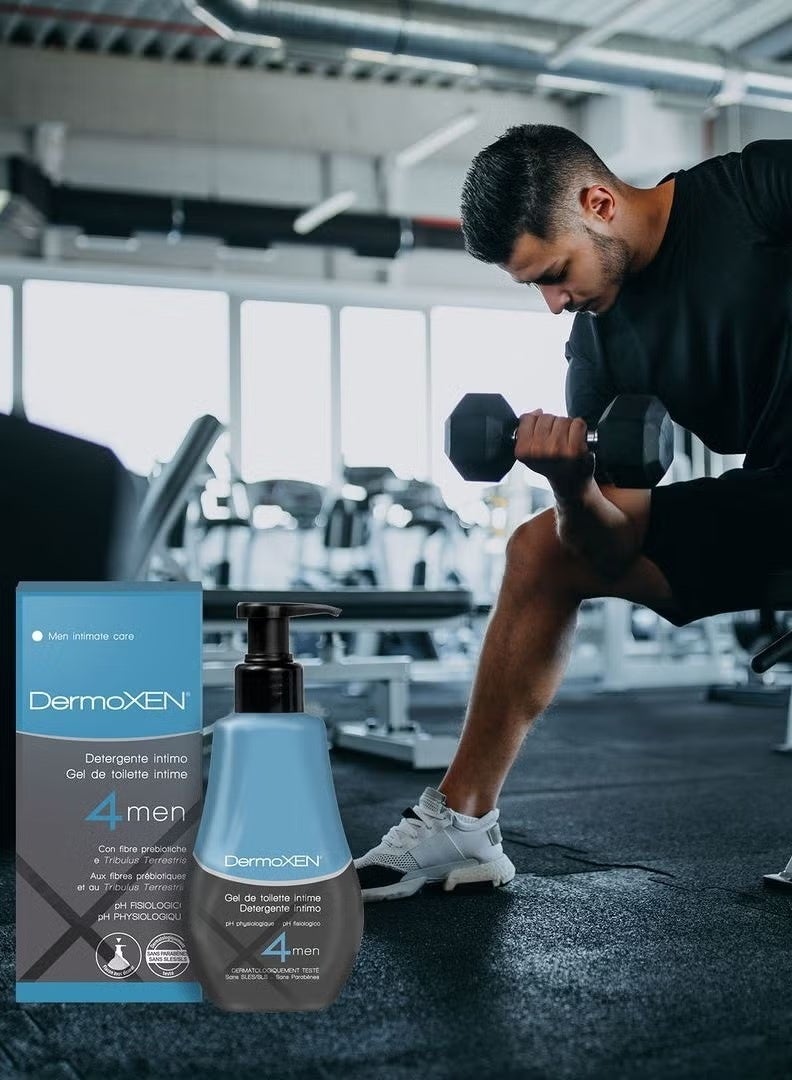 Dermoxen - 4 Men Intimate Cleanser for Protection and Freshness - Intimate Wash Clear sensitive area 125ml - Image 4