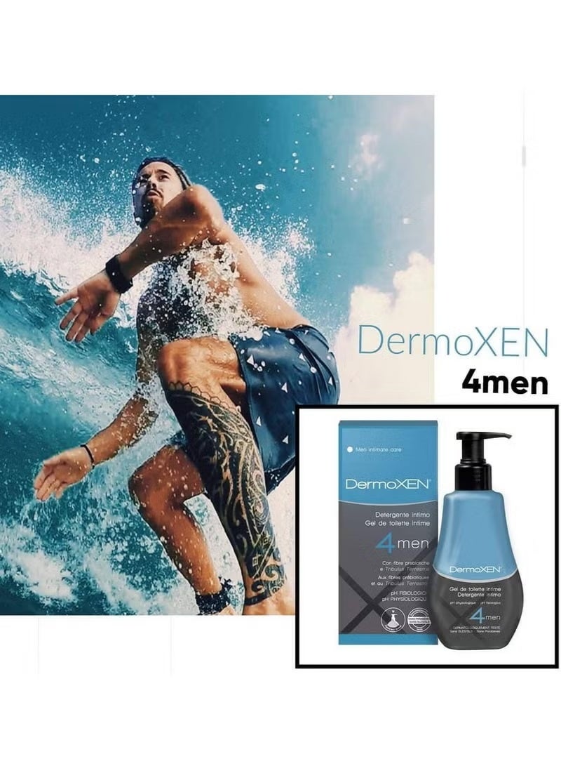 Dermoxen - 4 Men Intimate Cleanser for Protection and Freshness - Intimate Wash Clear sensitive area 125ml - Image 5