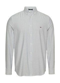 TOMMY JEANS Slim Cotton Stripe Oxford Shirt  - Image 5