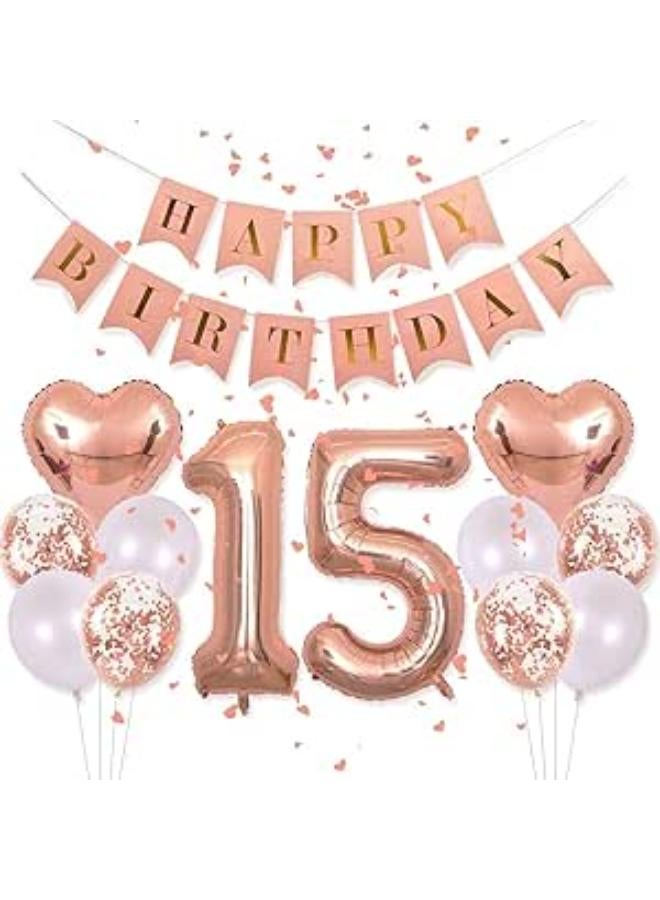 زينة عيد الميلاد، لافتة عيد ميلاد سعيد باللون الوردي، مقاس 40 بوصة، باللون الذهبي الوردي، رقم 15