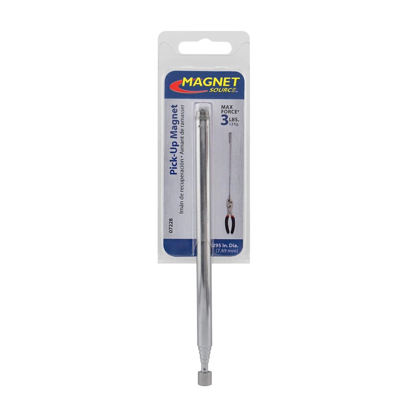 Master Magnetics مغناطيس قابل للسحب 25 بوصة متين مع مشبك جيب (07228) - Image 3