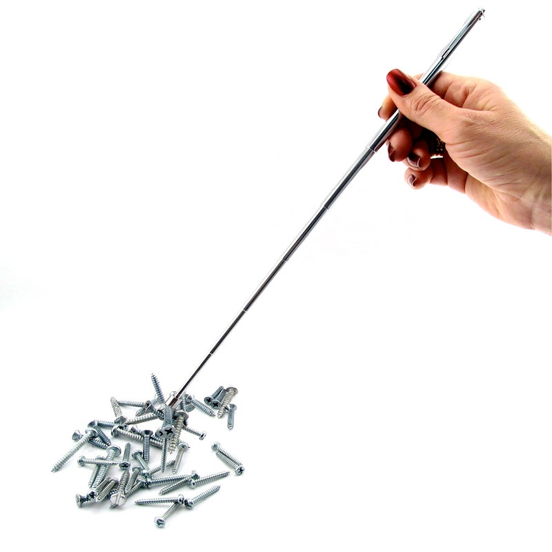 Master Magnetics مغناطيس قابل للسحب 25 بوصة متين مع مشبك جيب (07228) - Image 5