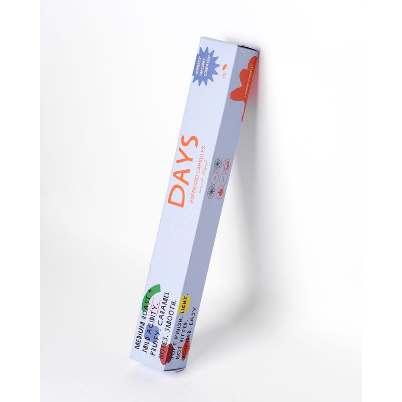كبسولات إسبريسو DAYS Panama Boquete (10 كبسولات / 55 جرام)