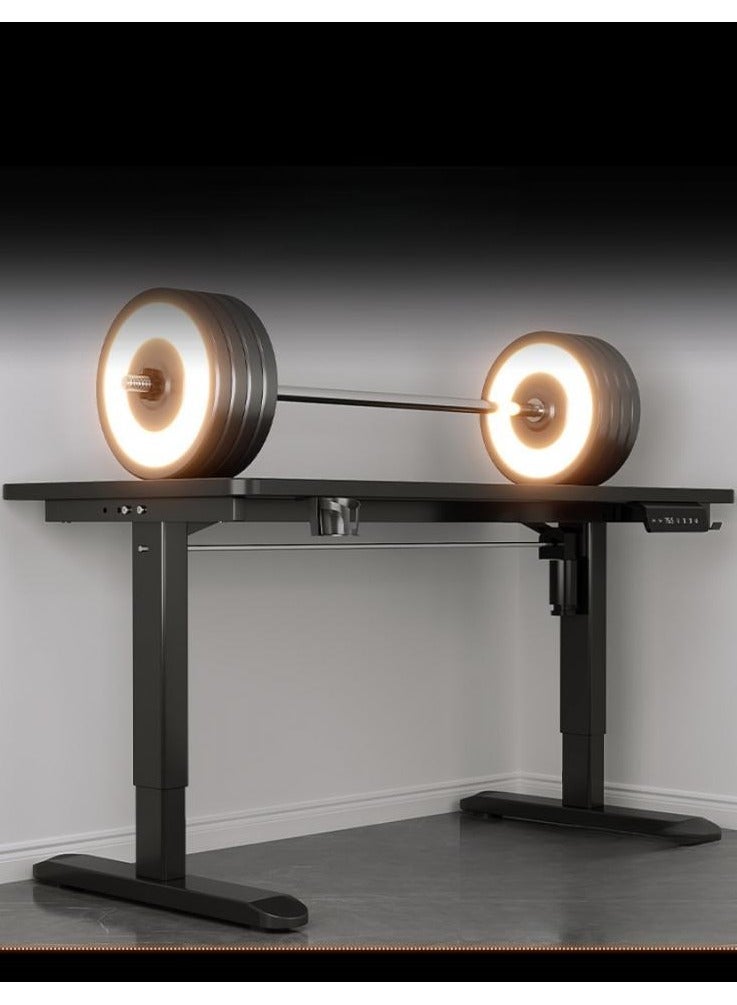 إيونتو مكتب كهربائي قائم - ارتفاع قابل للتعديل 70-115 سم مع ذاكرة مسبقة الإعداد وخطاف تخزين ومساحة سطح طاولة واسعة 120×70 سم للمكتب والدراسة وإعدادات الألعاب - Image 5