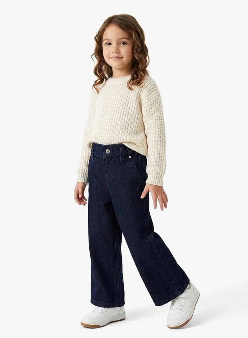 GUESS Kids Lurex Rigid Denium Pants