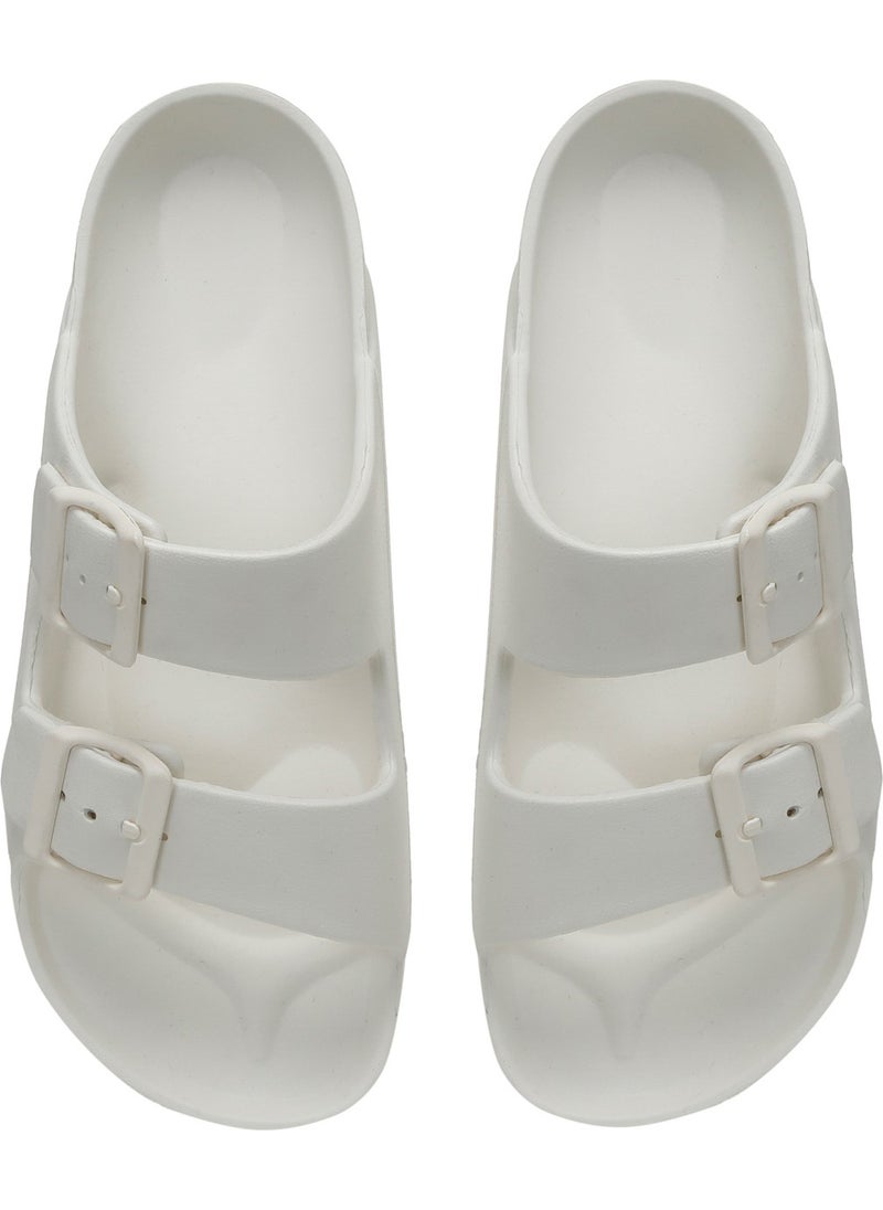 Polaris - 400367.Z4FX White Women's Slippers - Image 1