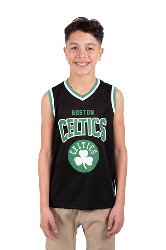 Ultra Game Boys Tank Top Mesh Sleeveless Muscle TShirtBoston CelticsBlack8 - Image 3