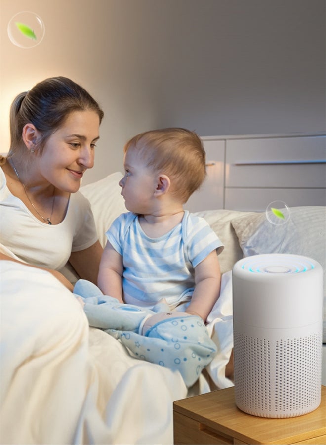Air Purifier High Performance for Rooms Size of 48 m² removes house dust/aerosols and uncomfortable smell  - Image 1