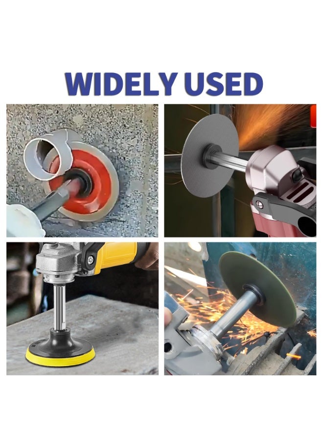 SANMUGEED Angle Grinder Extension Connecting Rod M10 Thread Adapter Extension Shaft with Nuts for Rotary Grinding Polisher Connection - Image 4