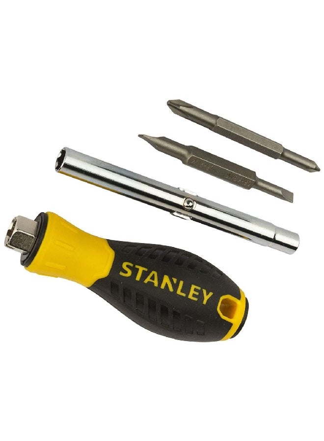 ستانلي مفك براغي من 6 في 1، متعدد الالوان 26.6 x 3.8 x 6.6 سم 0-68-012 - Image 2