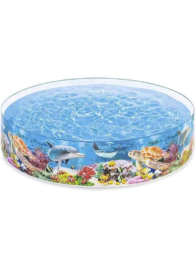 INTEX Coral Reef Snapset Pool(8Ft)