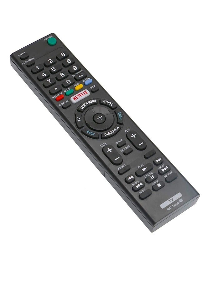 Eworld New Replacement Infrared TV Remote Control for Sony Bravia LED HDTV Smart Televisions XBR Series - Image 1