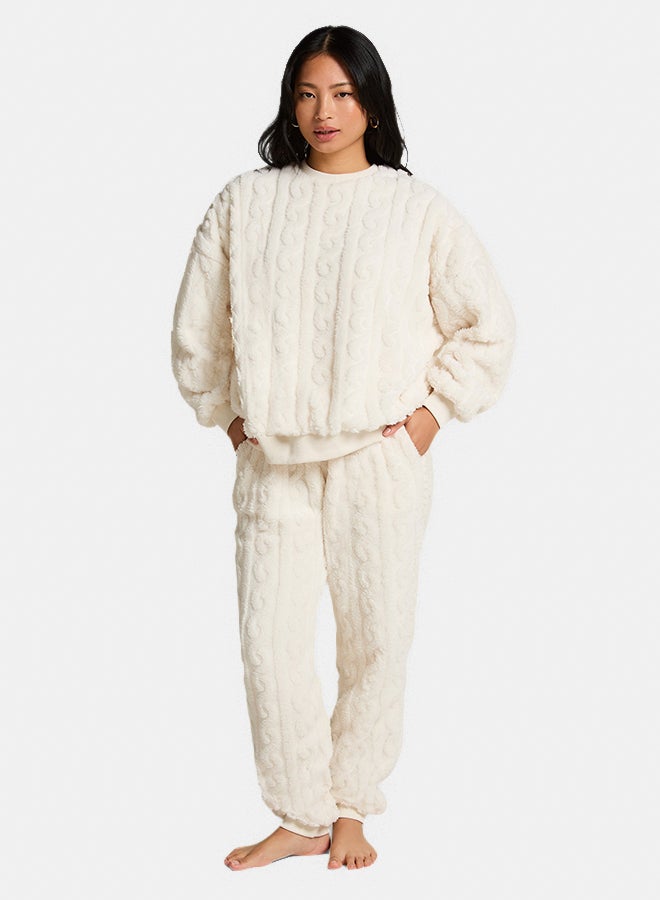 hunkemoller Top Cable Fleece - Image 3