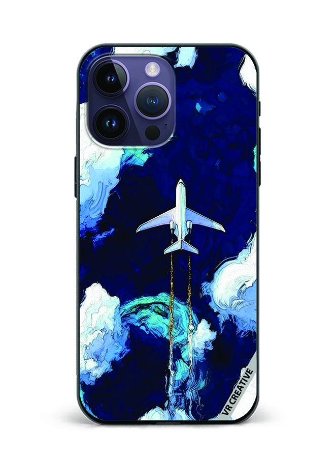 VR CREATIVE Protective Case Cover For Apple iPhone 16 Pro Max Aeroplan Design Multicolour