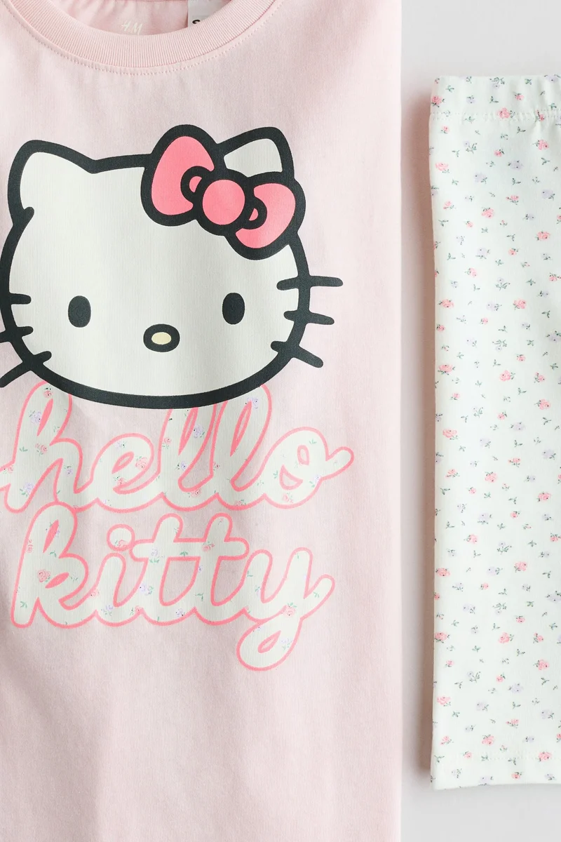 H&M 2-piece printed cotton set