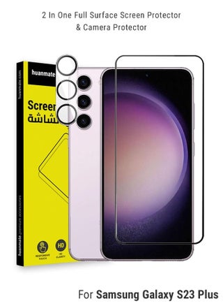 Full Screen Protector With Camera Protector For Samsung Galaxy S23 Plus Black/Clear - pzsku/ZAC6741A85F99CDC9F0C8Z/45/_/1689284645/8ec5a23a-e367-4f57-a9eb-6c54c3541a2a
