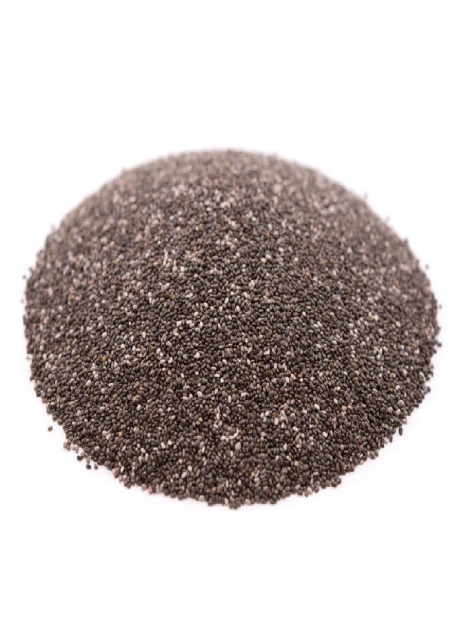 Gerbs Raw Black Chia Seeds 2 lbs. | Small-Batch Packed in Resealable Bag, No Artificial Additives | Mildly Nutty Flavor, Ideal for Yogurt, Oatmeal & Baking | Top 14 Allergen-Free - Image 1