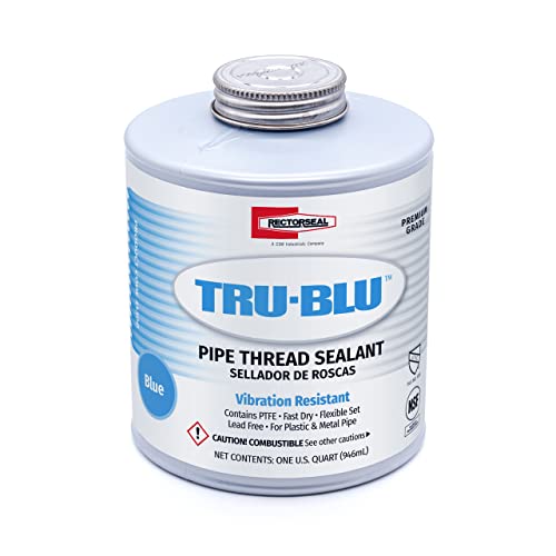 Rectorseal راكتورسيل 31300 فرشاة علوية Tru-Blu لختم خيوط الأنابيب ، أزرق - Image 5