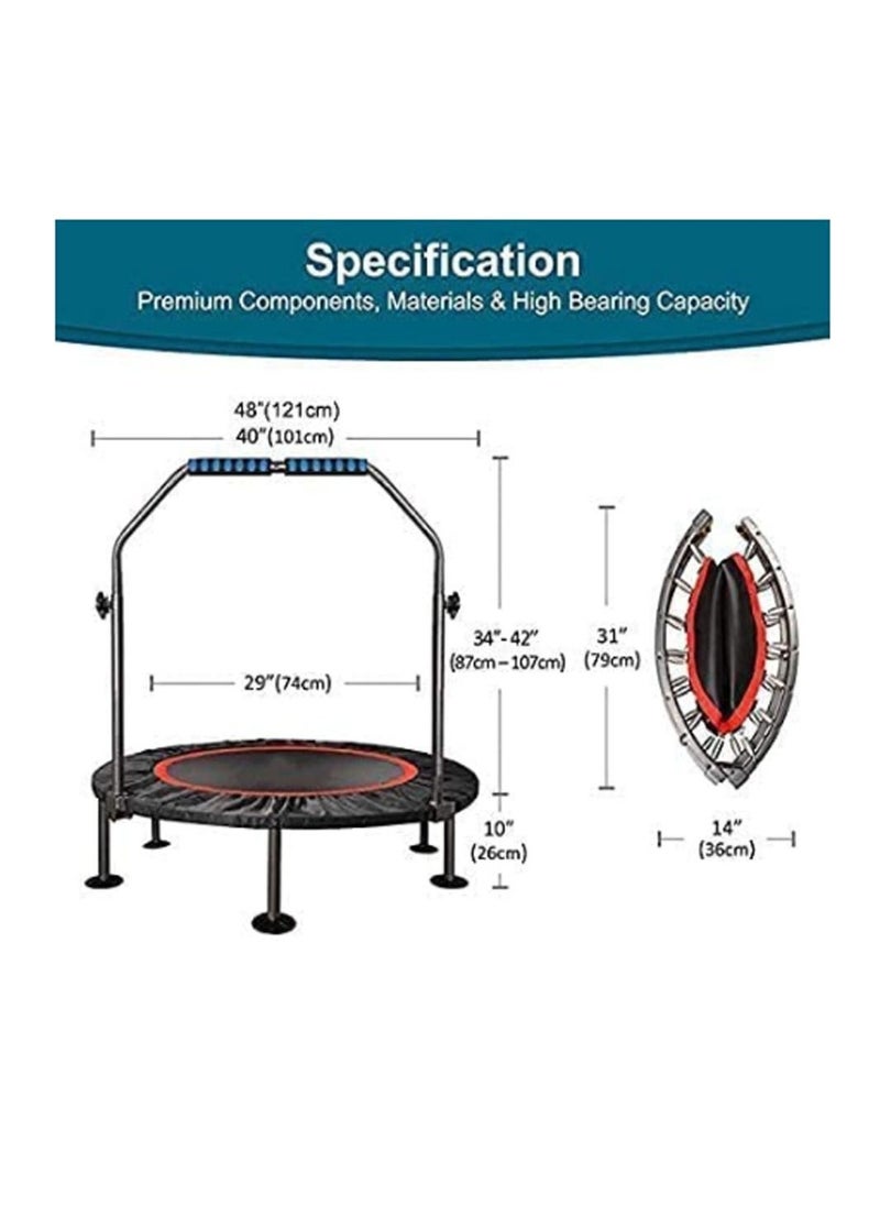 Generic Portable Sports Indoor Adult Children Trampoline 40 Inches  - Image 2