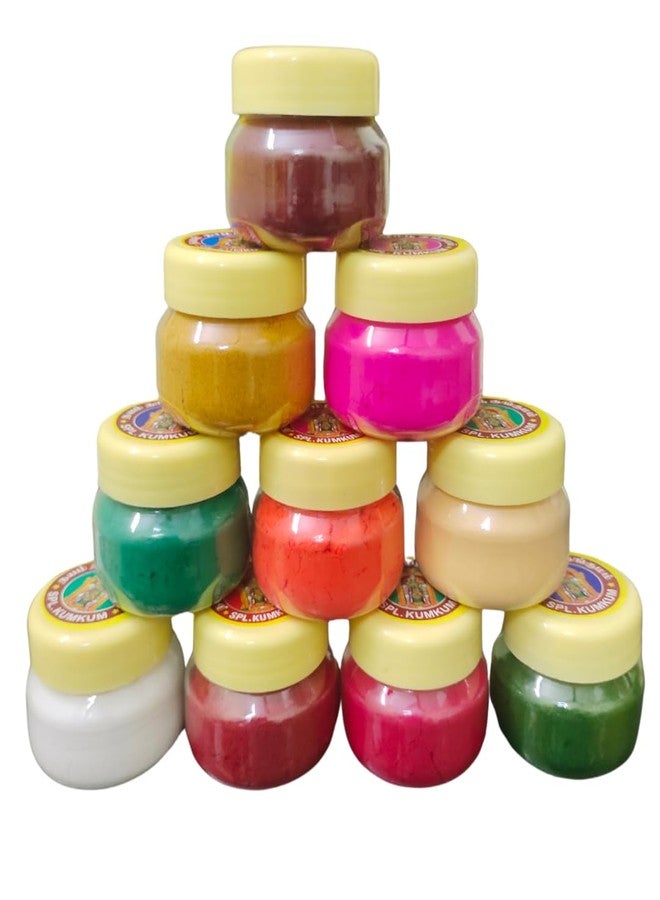 Madurai Sri Meenakshi Amman Thazhampoo spl sindoor (Combo) - 15 gms containers (pack of 10) - Image 4