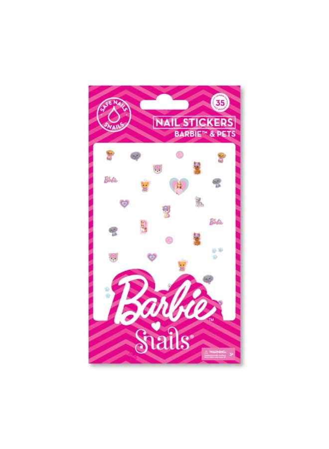 SNAILS AE039 NAIL STICKERS BARBIE & PETS