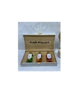 A collection of 3 different perfumes, each one 100 ml