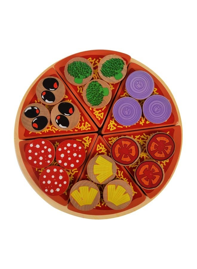 NIBEMINENT Pizza Topping Play Set - Image 1