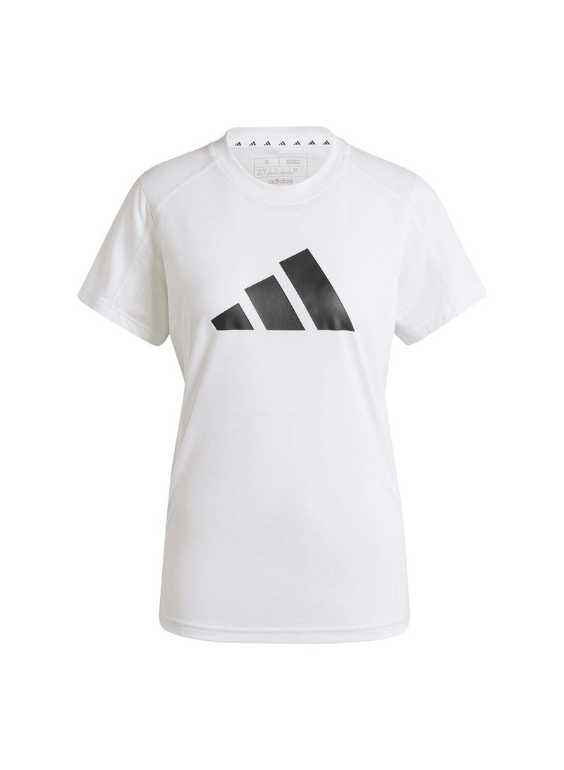 Adidas Workout Essentials Big Performance Logo Training T-Shirt - Image 2