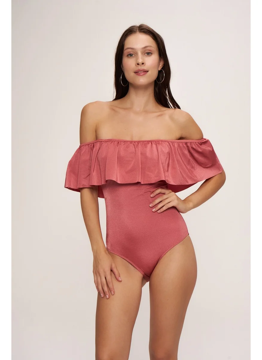 بيير كاردان HR23MY008 Flounce Swimsuit