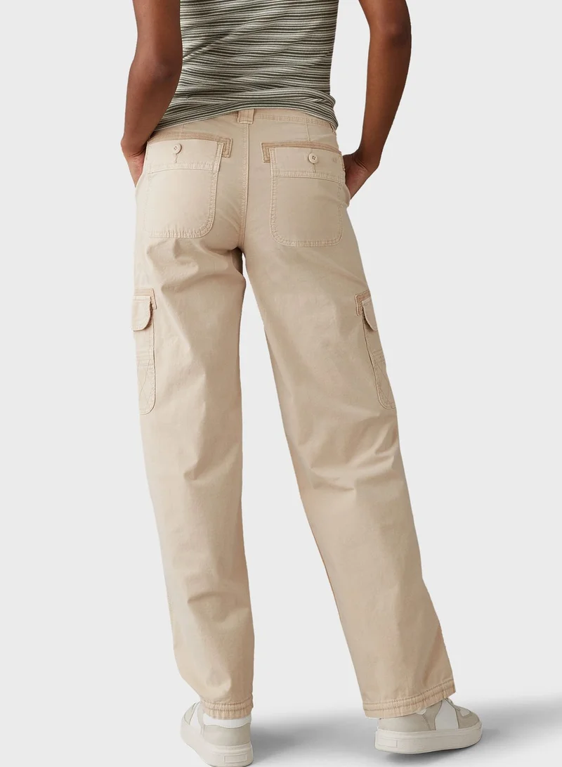 American Eagle Baggy Jogger Stretch Regular High Rise