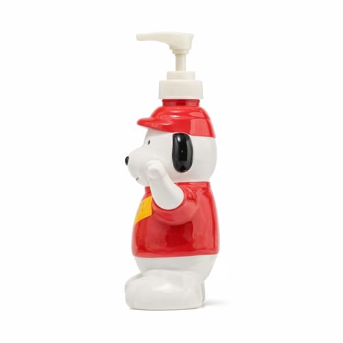 Shopster Cute Bear Indonesia 200 ml Ceramic Soap Dispenser Fancy for Wash Basin, Kitchen, Bathroom (11x 6X 18 cm) - Image 4
