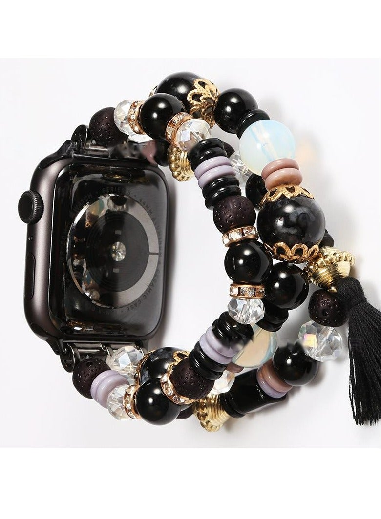 Festival Fashion Smartwatch Band Apple Watch Band for 42 to 49mm, Compatible with iWatch Series 9/8/7/SE/6/5/4/3/2/1  - Image 2