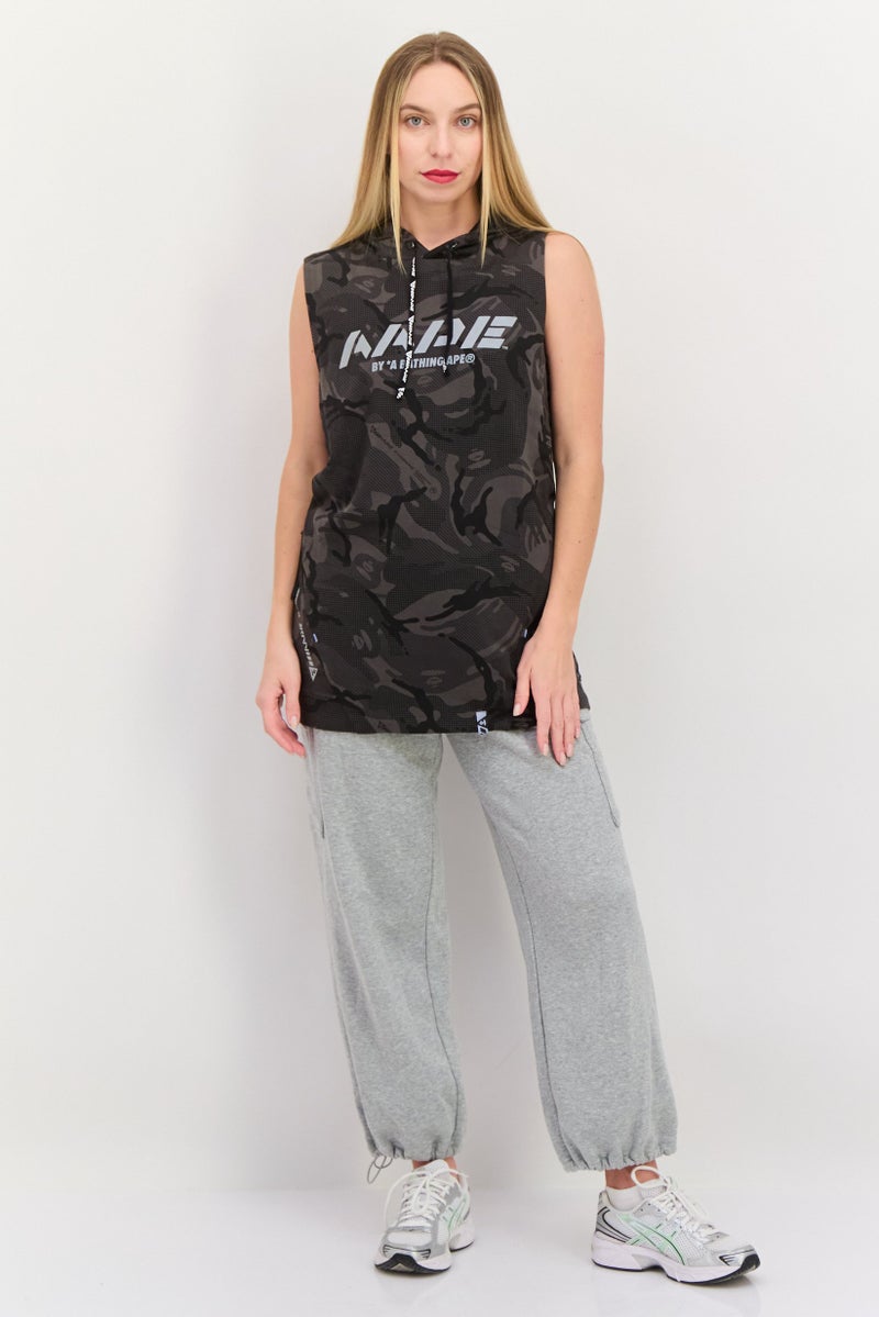 Aape By A Bathing Ape Women Brand Logo Long Sleeve Sweatshirts, Black - Image 3