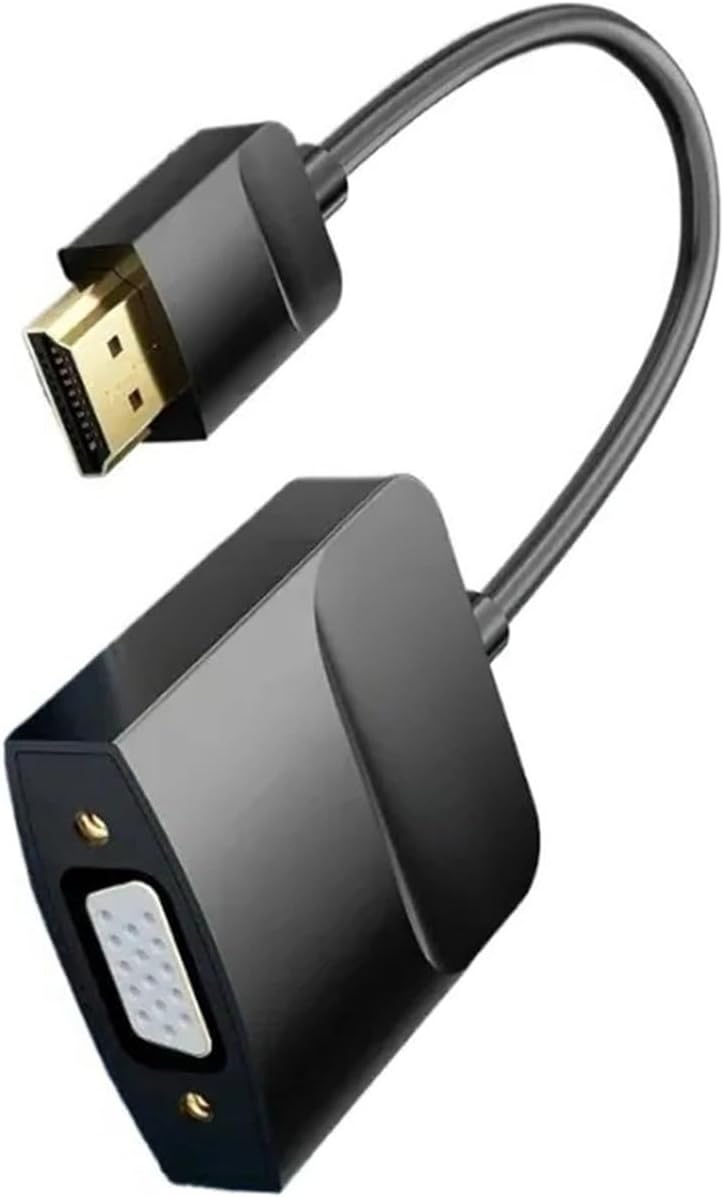 1080P HD HDMI-VGA Converter, Compatible for Vention，Male to Female + 3.5 Jack Audio Cable for Xbox/PS4/PC/Laptop/Projector(with audioWith Power) - Image 1
