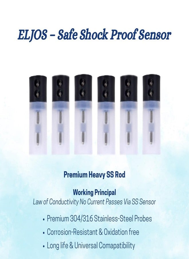 Eljos Stainless Steel Water Level Sensor Probe Set | Pack of 6 | for Water Level Controller | Anti-Rust - Image 2