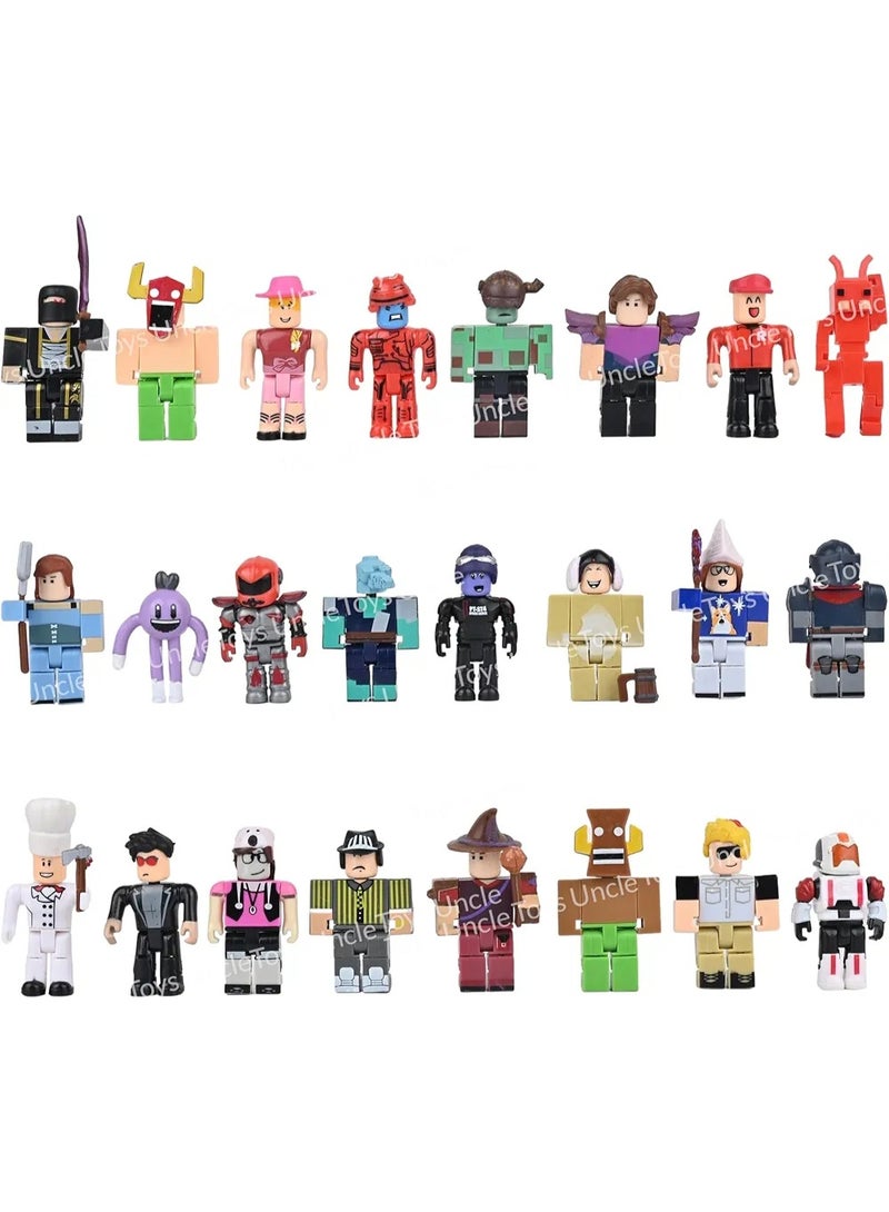ROBLOX Figure Pack (Robo*lox Figure Big Set) 24-Piece Ultimate Collectible Series 1 Mystery Box Figure Set 2.54x5.08x7.62cm - Image 5