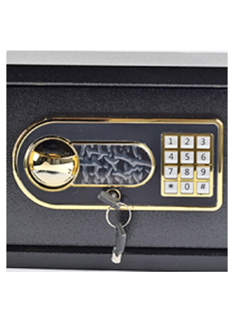 Generic Luxury Fire-Resistant Digital Security Safe With Electronic Number Pad And Lock And Physical  Key 39.5*32.5*31.5 CM  - Image 2
