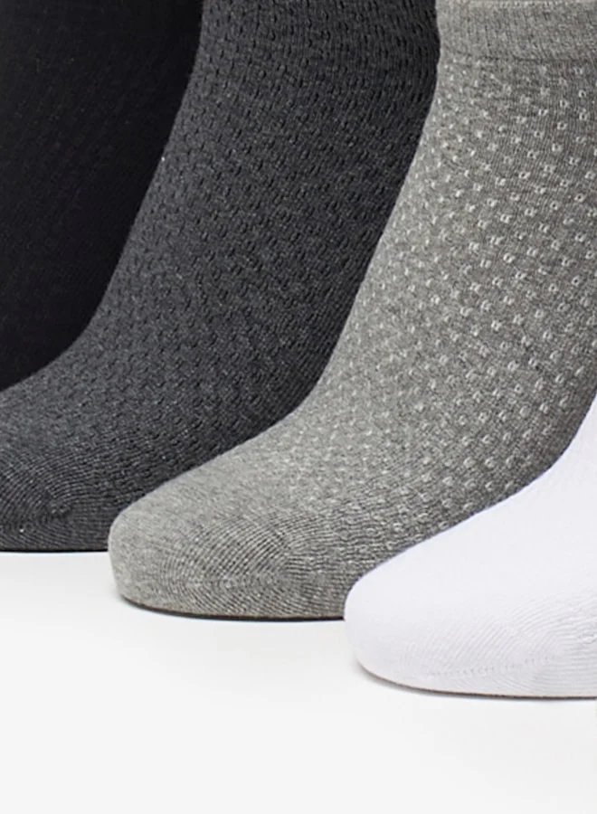 سيليست Solid Ankle Length Socks - Set of 7