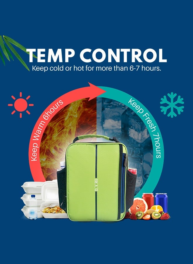 CLEVEREE Lunch Bag - Insulated Lunch Bags for Women, Men, Leakproof Thermal Lunch Box Bag for Kids Adults - Large Lunch Bag Reusable Cooler Meal Prep Lunch Bag for Work, School, and Picnic - Image 3