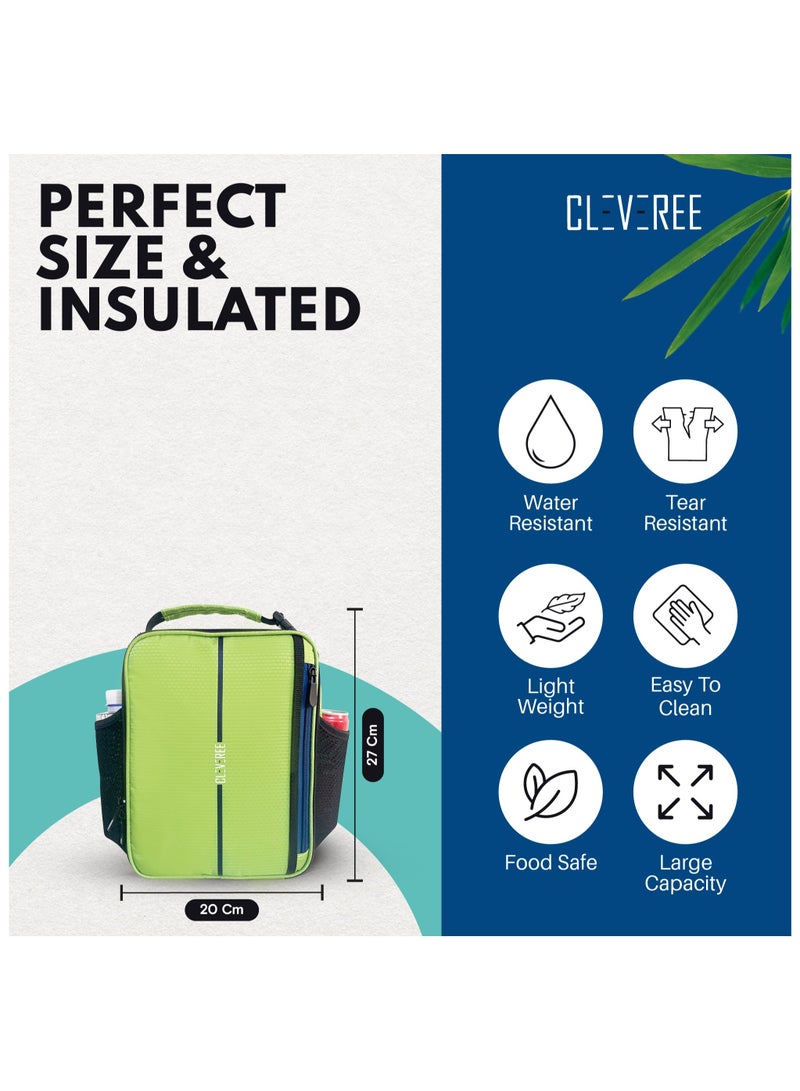 CLEVEREE Lunch Bag - Insulated Lunch Bags for Women, Men, Leakproof Thermal Lunch Box Bag for Kids Adults - Large Lunch Bag Reusable Cooler Meal Prep Lunch Bag for Work, School, and Picnic - Image 4