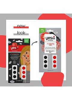Yes To Tomatoes Detoxifying Charcoal Zit Zapping Dots Red 24 Count (1025182)  - Image 4